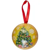 Шар с новогодним пожеланием, 6.5 см