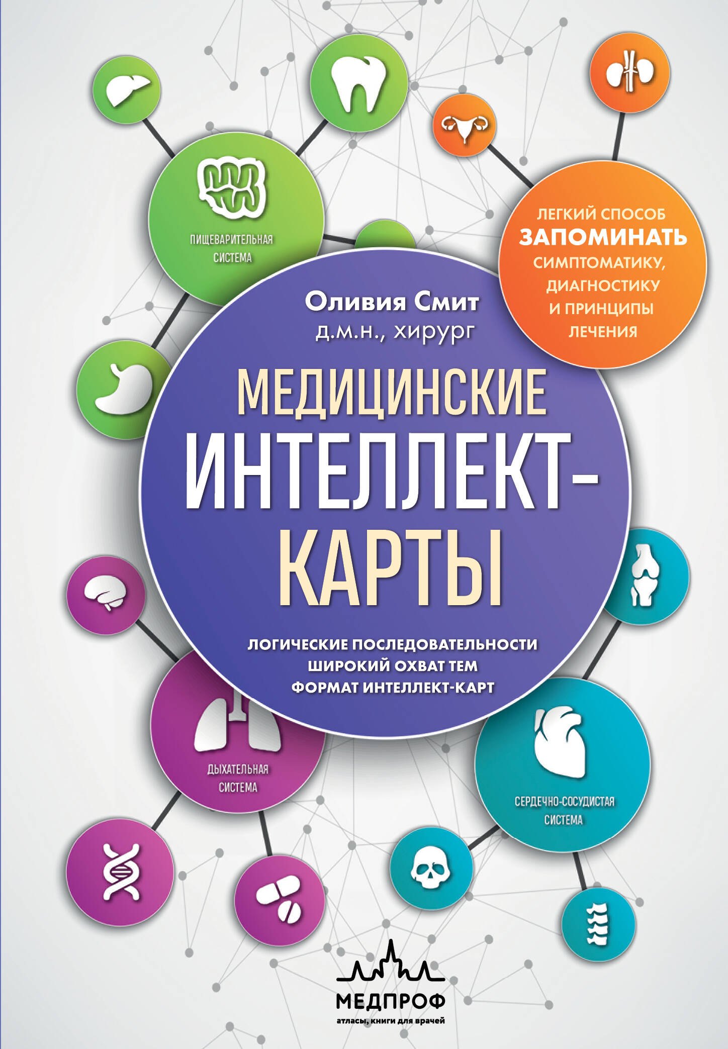 Медицинские интеллект-карты. Легкий способ запоминать симптоматику, диагностику и принципы лечения
Медицинские интеллект-карты. Легкий способ запоминать симптоматику, диагностику и принципы лечения