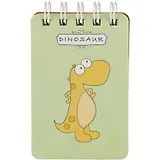 Блокнот А6 80л лин. 100*140 "Dinosaurs" на спирали, ассорти