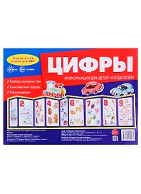 Ширмочки. Цифры. Тематический уголок для детей и родителей