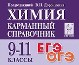 Химия. 9-11 классы. Карманный справочник