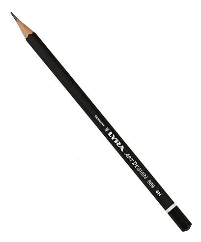 Карандаш чернографитный художественный, LYRA ART DESIGN, мягкость 4H, L1110114