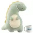 Мягкая игрушка Динозавр спящий на спине (текстиль) (50см) - 1