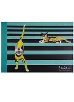 Альбом для рисования Unnika, "Коты (графика)", А4, 40 листов, на склейке