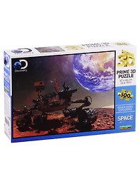 Пазл 500 эл. Super 3D KidsМарсоход (Rover Mars Exploring)