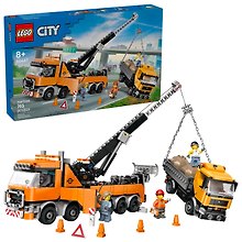 LEGO City: Тяжёлый эвакуатор с краном, 793 детали (60467)