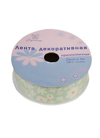 Тесьма с рисунком, 25 мм х 3 м, Рукоделие