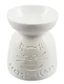 Аромалампа Crazy Cat (белая) (керамика) (9х8) (12-07836-C9)