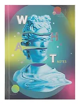 Книга для записей А6 64л кл. "Surrealism" 7БЦ, мат.лам, выб.лак, тиснение фольгой, офсет