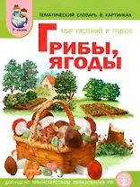 Мир растений и грибов Ягоды Грибы Тематический словарь в картинках (м)