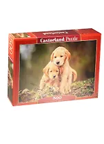 Пазлы 500 B-52271 Щенячья любовь (47х33см) (9+) (Castorland)