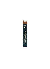 Грифели 0,5мм 12шт "SUPER POLYMER" 3H, Faber-Castell