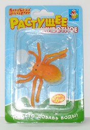Растущее животное Паук (Т53560) (8 вид.) (блистер)