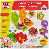 Набор для лепки ТМ Let`s play/Лэтс плэй Конфеты и леденцы, 25см 36740 - 1