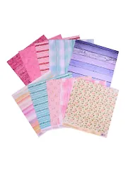 Набор бумага для скрапбукинга с клеевым слоем «Твори», 20 х 21,5 см, 10 листов, 250 г/м 5219273