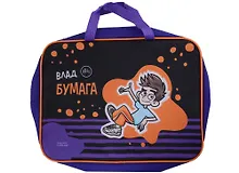 Папка для тетрадей А4 "Влад А4" 350*265*75, текстиль, ручки, инд.уп.