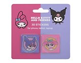 3D стикеры Sanrio Мордашки в очках (2 шт)
