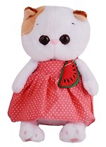 Мягкая игрушка Ли-Ли BABY в розовом сарафане с арбузиком (20 см) (LB-021)