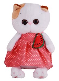 Мягкая игрушка Ли-Ли BABY в розовом сарафане с арбузиком (20 см) (LB-021)