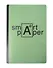 Тетрадь А4- 60л кл. "Simply. Мятный" скрепка, прозр.пластик с печатью, скр.углы, инд.уп. - 0