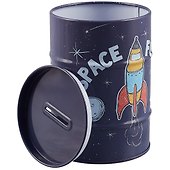 Копилка Бочка Ракета Space flight (металл) (8х12) (12-9412-03312-7) - 1
