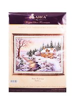 Набор для вышивания крестом ТМ Алиса Зима К вечеру (3-15) (38х30см)