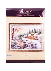 Набор для вышивания крестом ТМ Алиса Зима К вечеру (3-15) (38х30см)