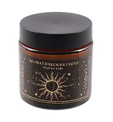 Свеча ароматическая в стеклянной баночке серия Таро (энергия кофе) (6х6) (100мл)