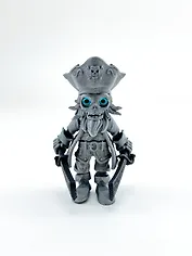 Фигурка 3D Скелет пирата Стид (22007999) (7х12)