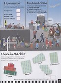 At the Airport Activity Book. More than 300 Stickers - 2