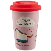Стакан керамический Будни единорога (ПВХ бокс)