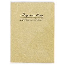 Записная книжка «Glitter happiness» А6+, 80 листов в линейку, в ассортименте