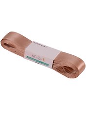 Лента атласная 20мм*5,6м Цв. № 071 Бежевый HY020071