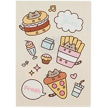 Папка -уголок «Pusheen» А4, Academy Style