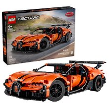 42222 Конструктор LEGO Technic Гиперкар Bugatti Chiron Pur Sport, 771 деталей, возраст 9+