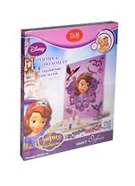 Набор для росписи по холсту с пайетками София (Disney София) (53757) (25х30см) (Делай с мамой) (5+) (коробка)