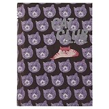 Записная книжка «Cat club», 13.5 х 18.5 см