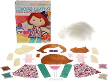 Набор для творчества 4М Школа шитья Кукла и крольчонок