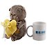 Игрушка мягкая Budi Basa, Басик BABY с сердечком, 20см - 2