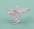 Заколка-крабик Бабочка розовая (пластик) (12-253004-С10) (Lafilaf) - 2