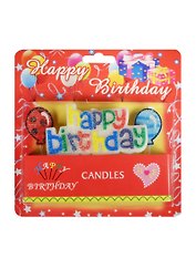 Набор свечей для торта Happy Birthday (5х9см) (673608)