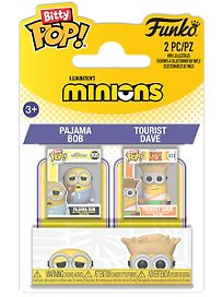 Набор Funko Bitty POP! Minions Pajama Bob & Tourist Dave (2шт) (94223)