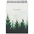 Скетчбук А5 30л "Акварельный лес" 160г/м2, тв. обложка, спираль - 0