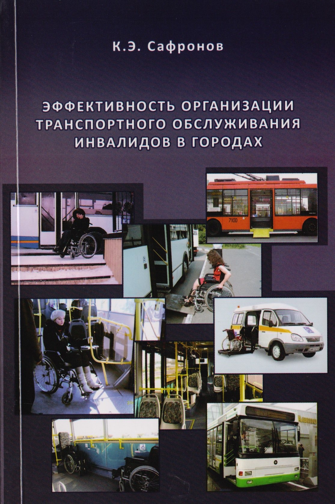 

Эффективность организации транспортного обслуживания инвалидов в городах