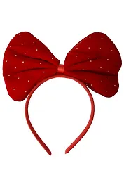 Ободок новогодний Бант (текстиль) (12-6122-HNY1)