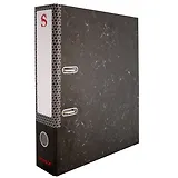 Папка архивная 50мм А4 черн.мрамор