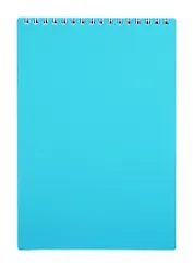 Блокнот А5 80л кл. "NEWtone PASTEL Незабудка" офсет 80г/м2, пласт.обл., гребень