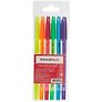 Ручки шариковые GoodMark, 6 цветов 0,7 мм
