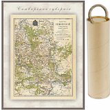 РетроКарта "Симбирская губерния", состояние на 1900 год
