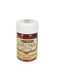 Блестки цветные Красные 25гр